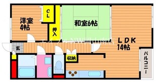 備前西市駅 徒歩5分 5階の物件間取画像